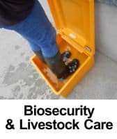 Bio Security & Livestock Care Button
